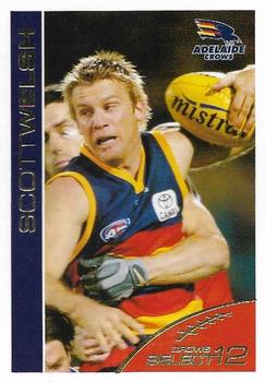 2005 Select The Advertiser-Sunday Mail AFL - Select 12 (Adelaide Crows) #8 Scott Welsh Front